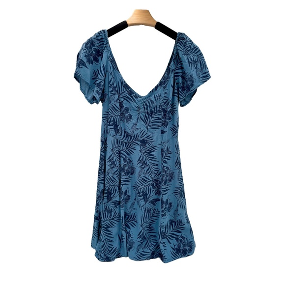 Roxy Hawaiian Print Mini Dress - Picture 4 of 5